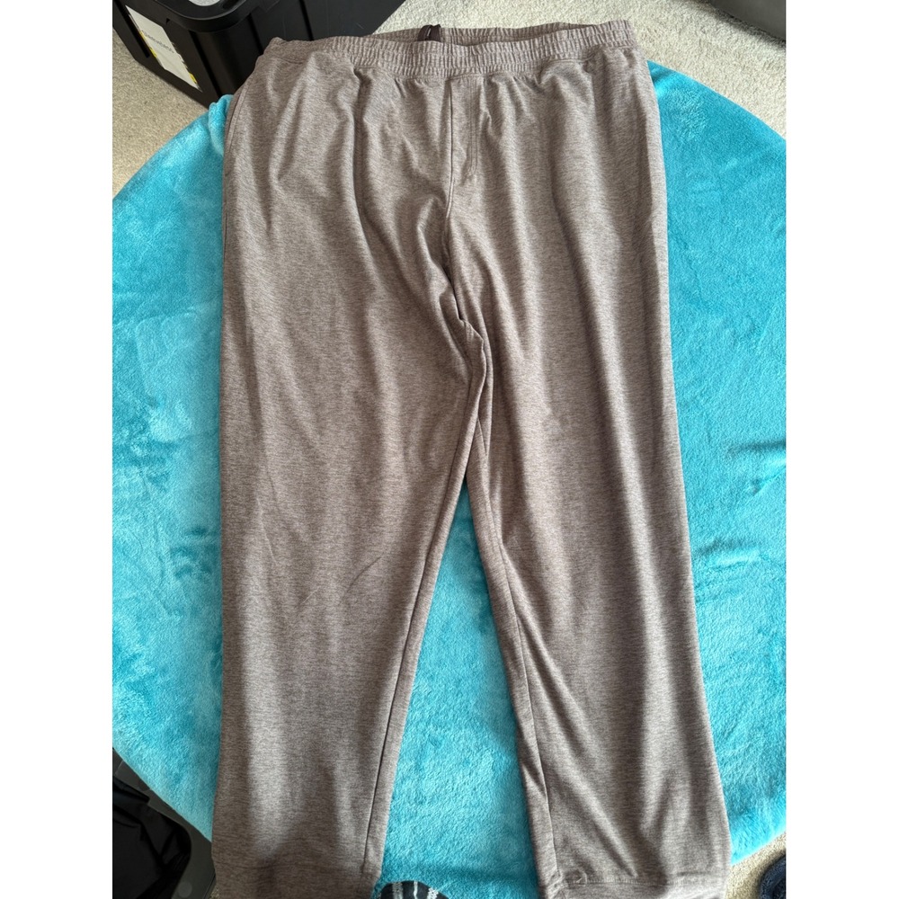 Peloton Dreamblend Slim Jogger 427 Mens XXL Heathered Brown Activewear Pants NEW